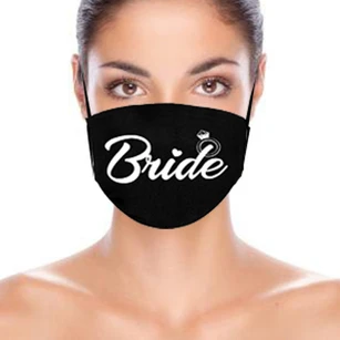 Non-Medical Cotton Wedding Face Masks