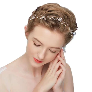 Ladies Elegant Rhinestones Headbands with Beads