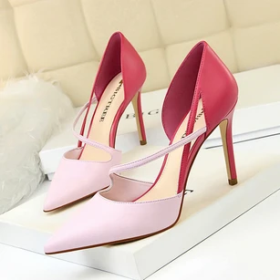 Korean fashion sweet high-heeled shoes women's high-heeled shoes