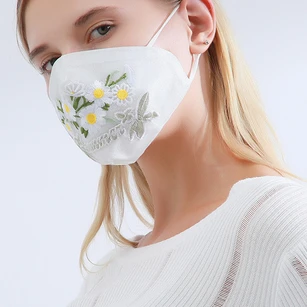 Non-Medical Embroidery Wedding Face Masks