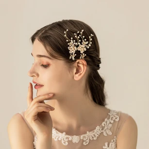 Handmade Classical Beaded Hair Pins