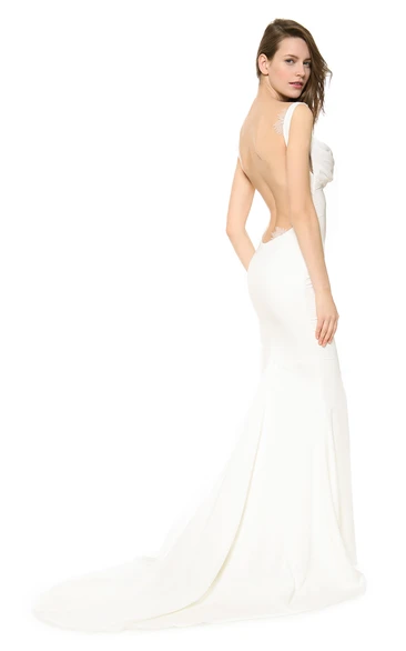 Backless Backless Inspire Floor-Length Elegant Mermaid Gown