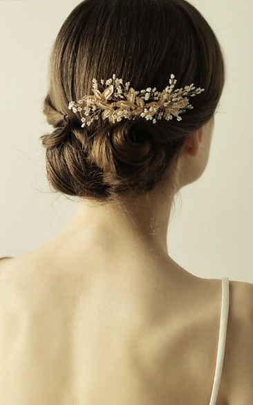 Classical Handmade Bridal Hair Combs with Beads