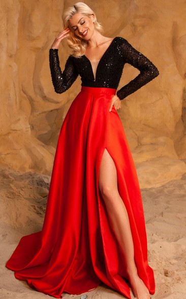 15 Red and Black Wedding Dresses for 2023 | Deer Pearl Flowers