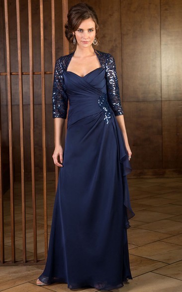 Mature ladies 2024 evening dresses