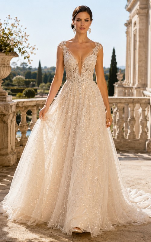 Coral Wedding Dresses, Blush Bridal Gowns