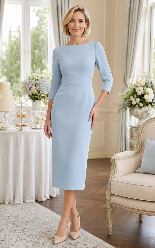 midi elegant dresses for wedding guests over 50 HGps8w Women's Layered Chiffon Dress Summer Short Sleeve Knee Length Flowy Cocktail : Clothing, Shoes & Jewelry As a sleeveless design Shop Wedding Guest Dresses |