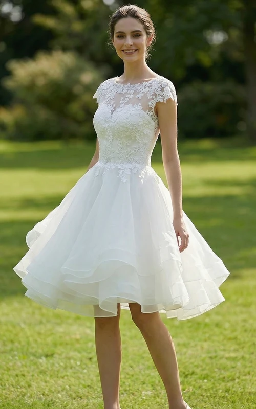 empire short wedding dress Short Empire Waist Wedding Dresses on Sale