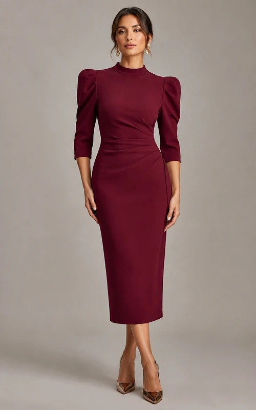 resale cocktail dresses Formal Burgundy Bodycon Dress with Straps Dresses Color:Sky Blue Blossom cocktail dress vs formal dress