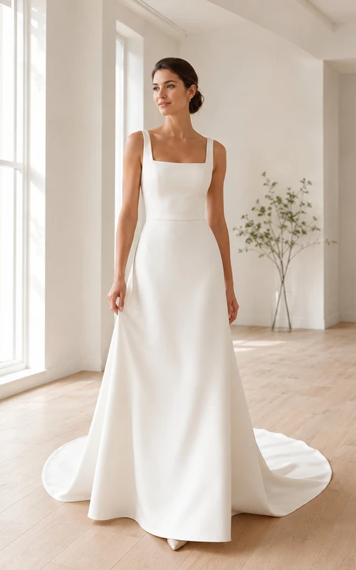 Wedding Dresses For Pear Shaped, A-Line Bridal Gowns