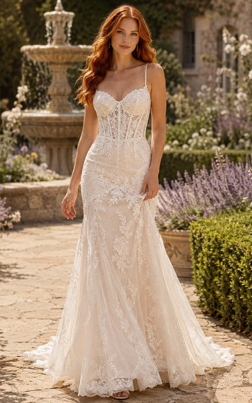 wedding dresses under $1000 1000, Affordable Bridal Gowns Italian Size WOMEN:IT38 | XS A-line Puff Sleeves Tulle Style: New Traditional Meesho