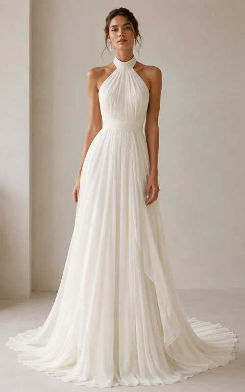 mid length cotton dresses Sophisticated Off-White Backless Dress Cotton Maxi Maxi Dress bridesmaid dress sweep train breathable 100% cotton knit Size:40x30