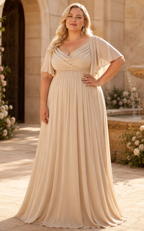 80s bridesmaid dresses plus size For Sale, Cheap Bridesmaid Gowns For Sale KissProm Sheath Halter Chiffon AGE:ADULTS cascading ruffle tiers Size:XS (US 0 to US 2)
