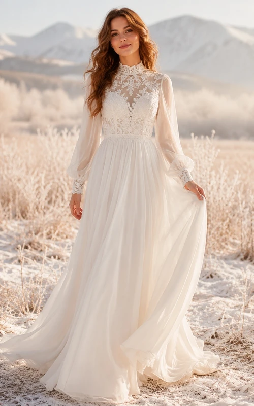 ivory winter wedding dresses Dresses, Classic Bridal Gowns champagne_tulle