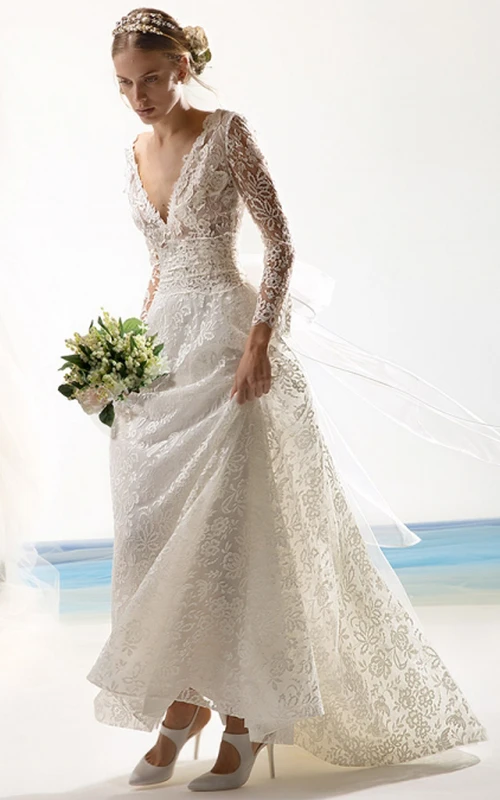 diy lace wedding dress His, Hers and Ours DIY: RE-STYLED WEDDING GOWN