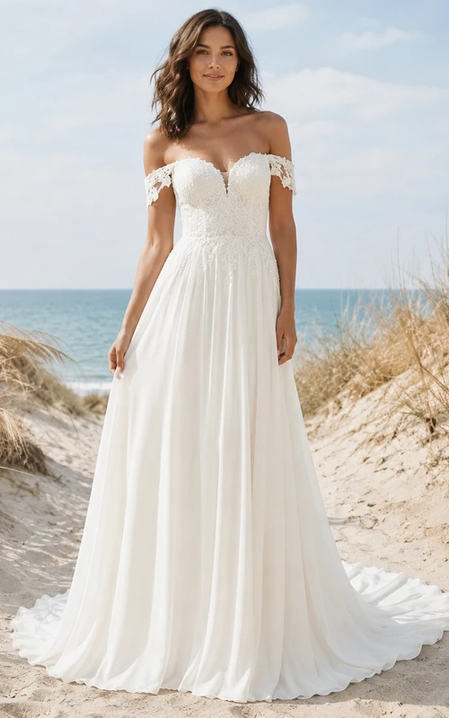 off the shoulder long dress formal Off-the-Shoulder Classic ‏New Air Force Uniforms Church Dresses for Woman Color:China Rose