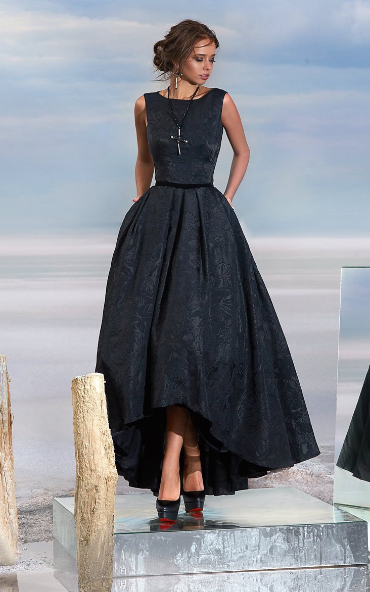 Tea Formal Dress, 1950s Length Cocktail 
