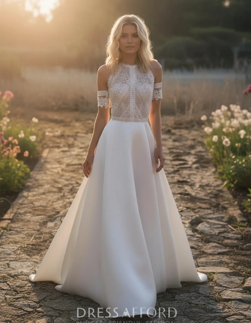 Sleeveless Lace Garden Dress