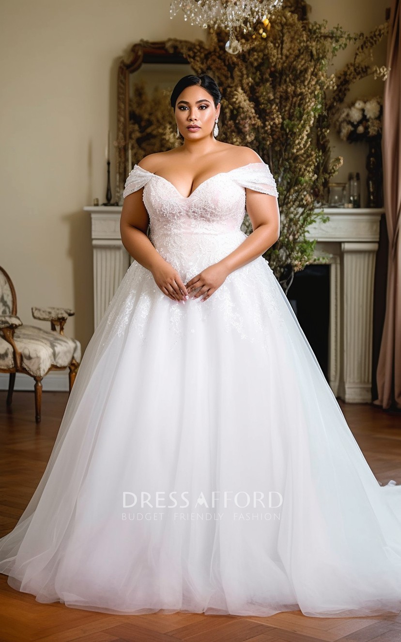 Plus size outlet empire wedding dress