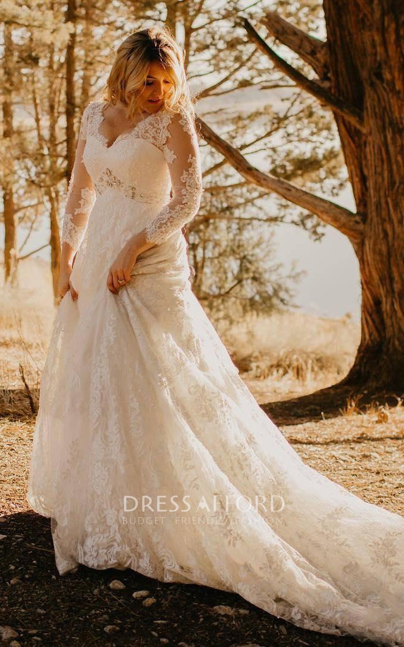 Country lace wedding dresses hotsell