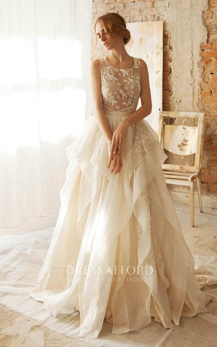 Taffeta Lace Wedding Dress